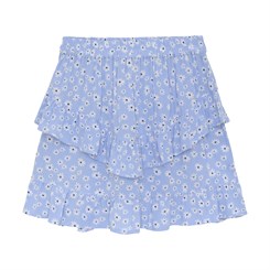 Creamie Skirt Flower Dobby - Bel Air Blue