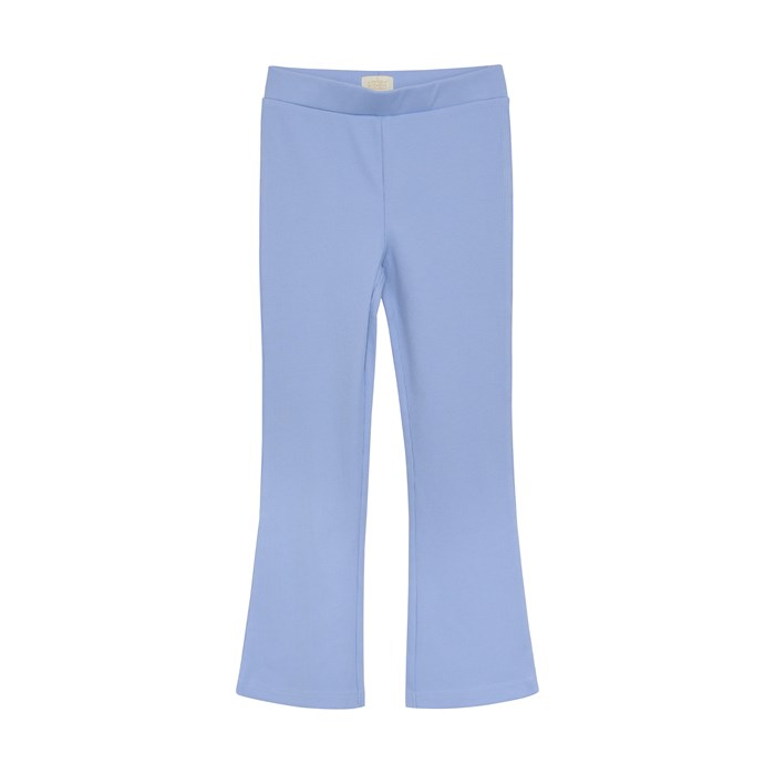 Creamie rib pants - Bel Air Blue