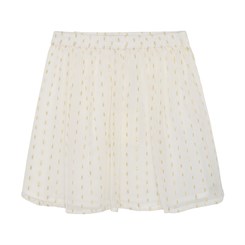 Creamie Skirt Chiffon lurex - Buttercream