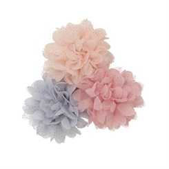 Creamie Flowerpins hårclips 3-Pack - Cloud