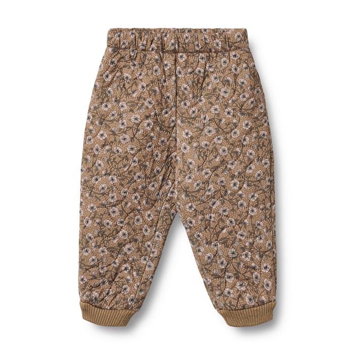 Wheat Thermo Pants Alex - Caramel anemones