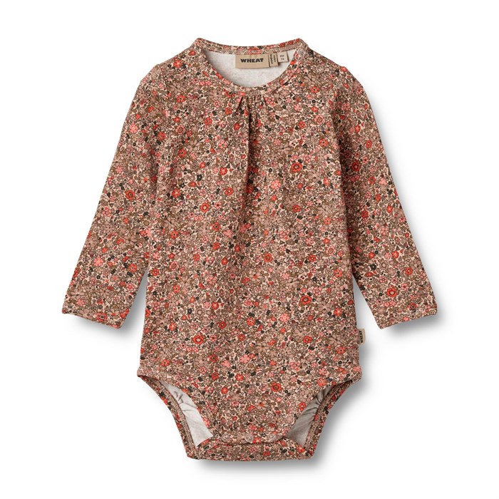 Wheat Body LS Liv - Rose flower meadow