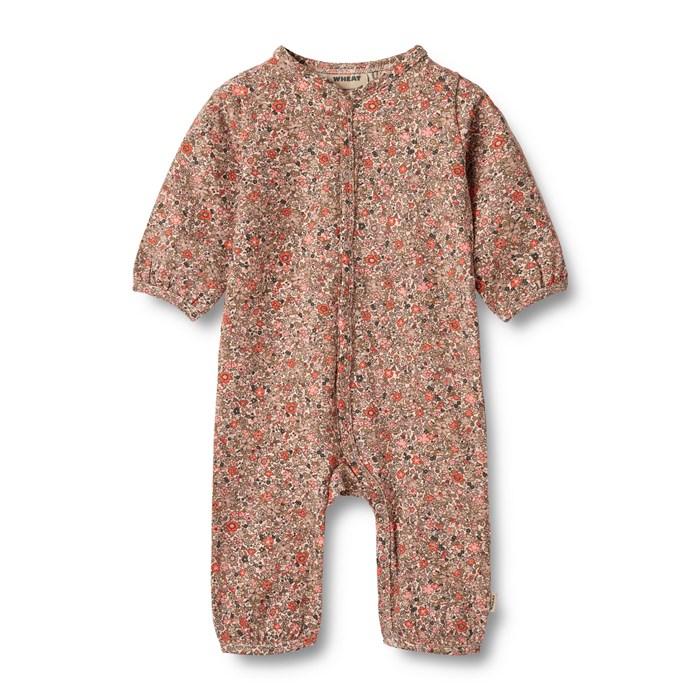 Wheat Felizia Jumpsuit LS - Rose flower meadow