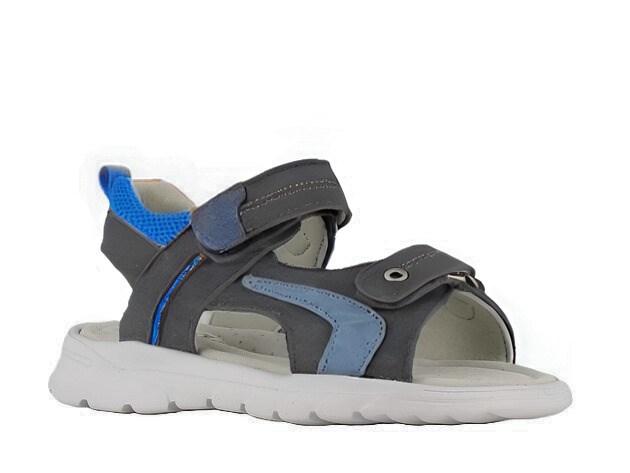 Sandal med justerbar velcro - Dark Grey