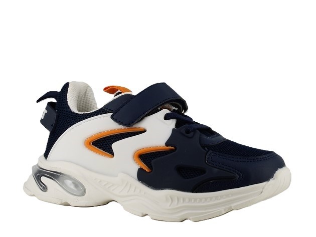 Sporty sneakers - Navy/white