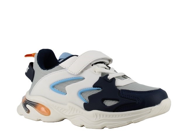 Sporty sneakers - Grey/navy