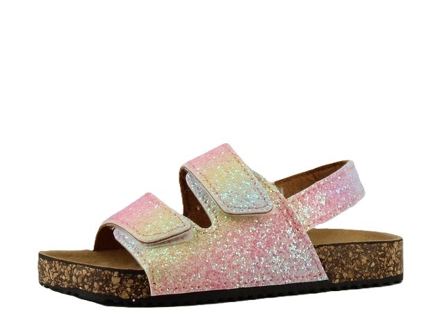 Regnbue glimmer sandal - Multi