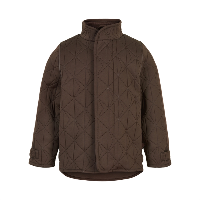 By Lindgren - Little Leif thermo jacket w/Fleece - Chocolate