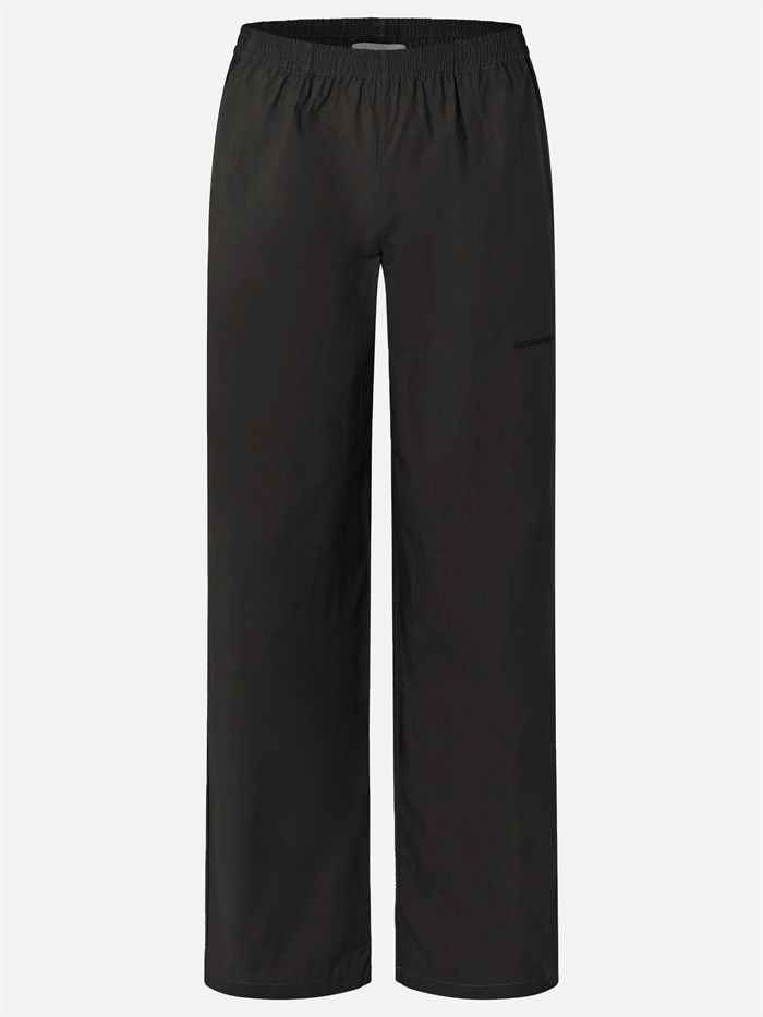 Rosemunde cotton trousers - Black