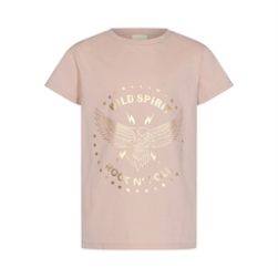 Sofie Schnoor Felina t-shirt - "Wild spirit" - Light rose