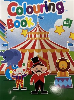 Colouring book - Cirkus (64 sider)
