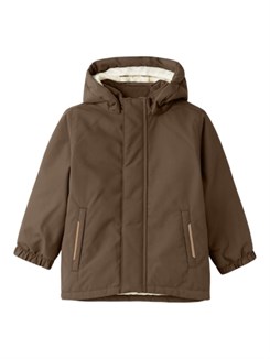 Lil' Atelier snow jacket - Dark Earth