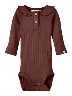 Lil' Atelier Rachel LS body - Rum raisin