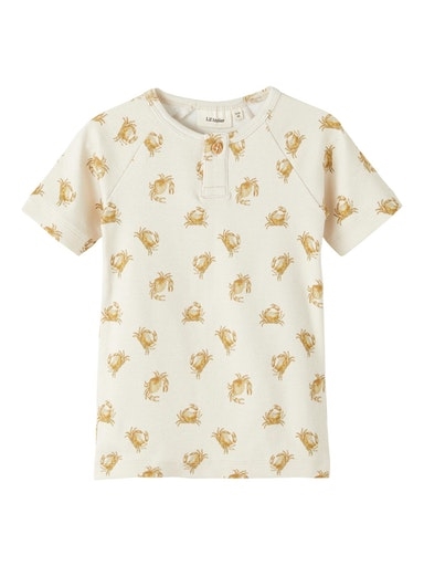 Lil\' Atelier Geo SS t-shirt - Turtledove crap
