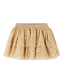 Lil' Atelier Tulle skirt - Warm Sand