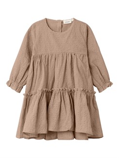 Lil' Atelier Frumina LS dress - Nougat