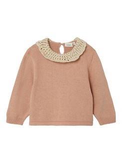 Lil' Atelier Floro LS knit - Sirocco