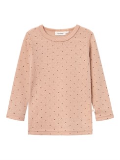 Lil' Atelier Nava LS wool Top - Rugby Tan