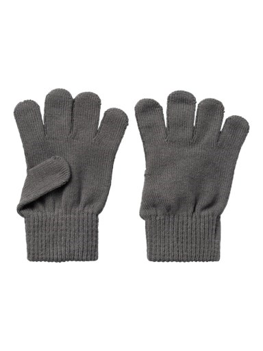 Lil\' Atelier Nalu knit gloves - Pewter