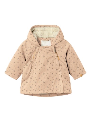 Lil\' Atelier Gerda padded loose jacket - Rugby Tan