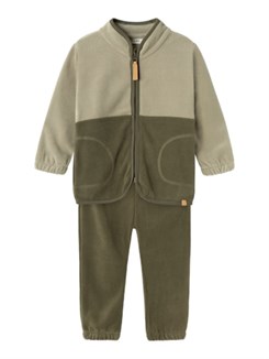 Lil' Atelier Laspektra fleece set - Laurel Oak