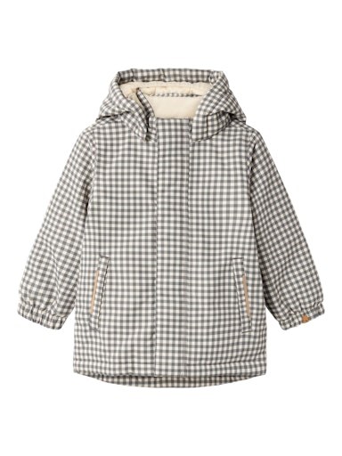 Lil\' Atelier snow jacket -  Laurel oak check