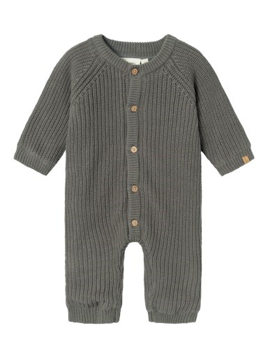 Lil\' Atelier Nalo loose knit suit - Pewter