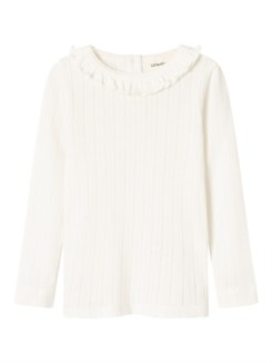 Lil' Atelier Rachel LS Top - Coconut Milk