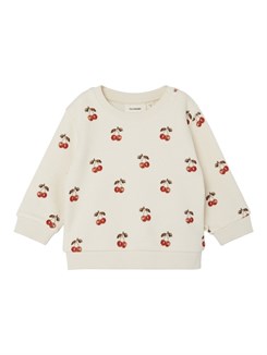 Lil' Atelier Fronja LS sweat - Whitecap Cherries