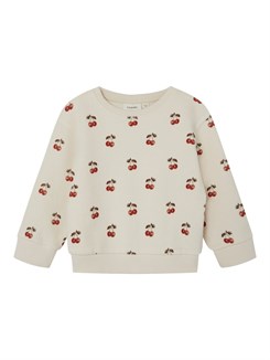 Lil' Atelier Fronja LS sweat - Whitecap Cherries