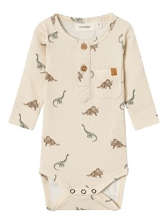 Lil' Atelier Gio Bon LS slim body - Birch Dino