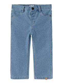 Lil' Atelier Rome loose okaja jeans - Medium blue denim