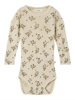 Lil' Atelier Nimo LS wool body - Sandshell