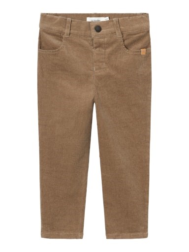 Lil\' Atelier Ryan reg cord pants - Sepia Tint