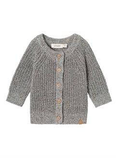 Lil' Atelier Noro LS knit - Sky Gray