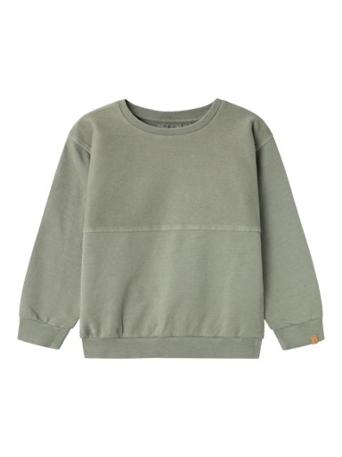 Lil\' Atelier Momads LS sweatshirt - Seagrass