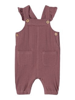 Lil' Atelier Fobina loose overalll - Rose brown