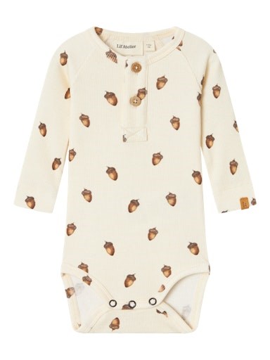 Lil\' Atelier Gavo LS slim body - Turtledove acorn