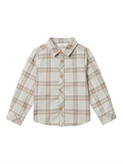 Lil' Atelier Seven LS shirt - Mirage Gray