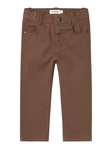 Lil\' Atelier Ryan reg twill pants - Shitake