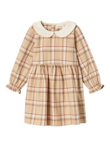 Lil\' Atelier Sevena LS dress - Warm sand