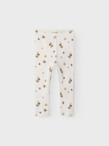 Lil\' Atelier Lavo slim leggings - Coconut milk bee