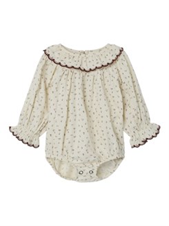 Lil' Atelier Frasia LS body shirt - Turtledove