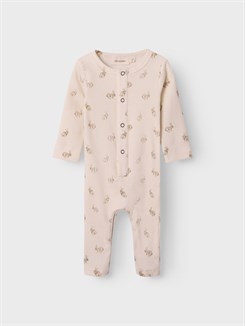 Lil' Atelier Lavo LS slim suit - Turtledove rabbit