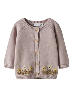Name it Kamma LS knit cardigan - Burnished Lilac