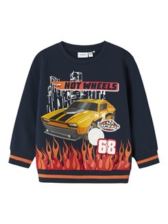 Name it Jaki LS sweat - Hot wheels - Navy Blazer