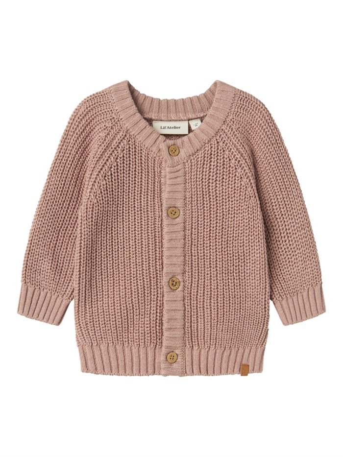 Lil\' Atelier Emlen LS knit - Misty Rose