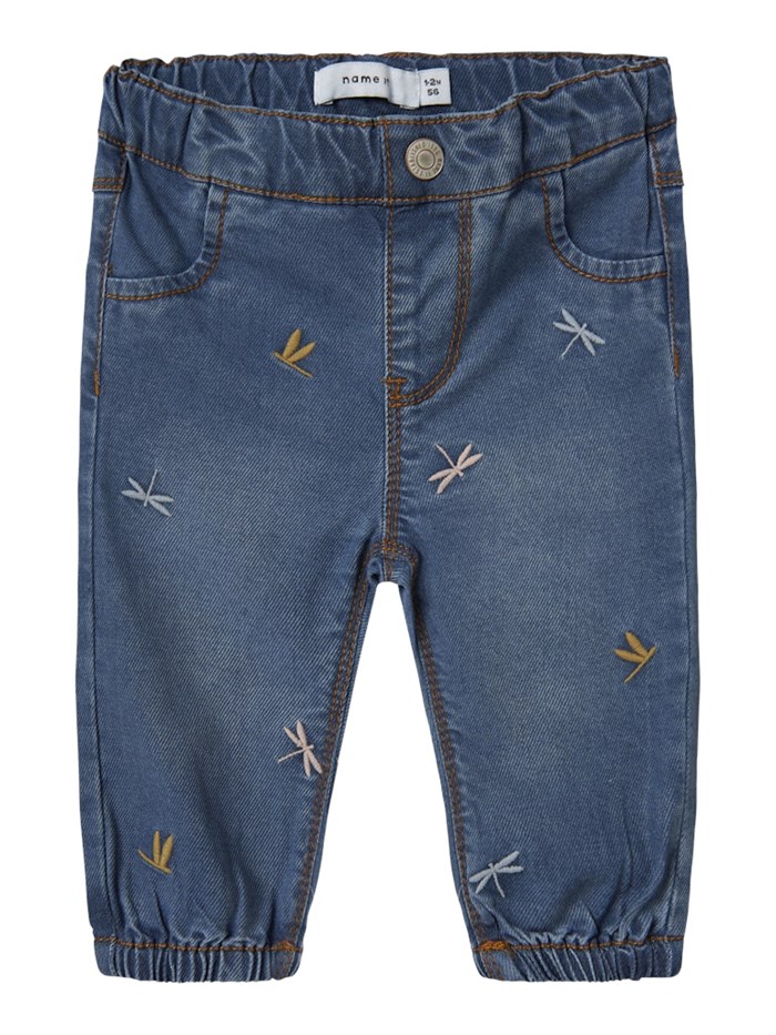 Name it Rose jeans - Medium blue denim moth
