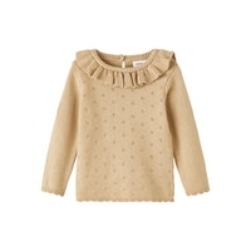 Lil' Atelier Laguno loose knit - Curds & whey