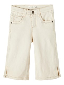 Lil' Atelier Bella HW wide jeans - Turtledove